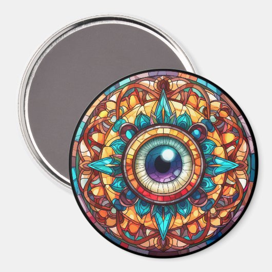 Drakenoog Magneet (Voorkant / Achterkant)