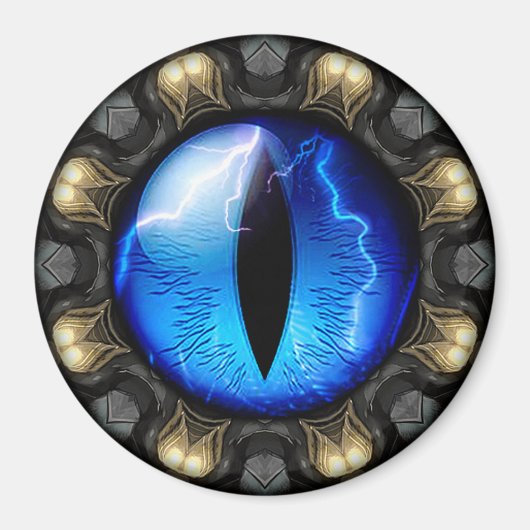 Drakenoog Magneet (Voorkant)