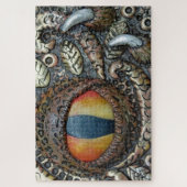 drakenoogpuzzel legpuzzel (Verticaal)