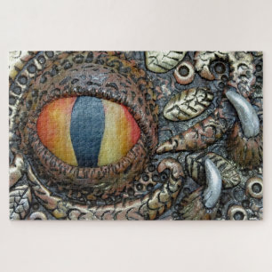 drakenoogpuzzel legpuzzel