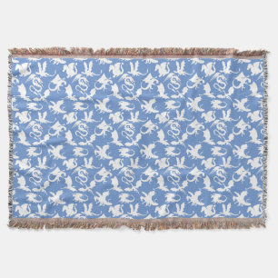 Drakenpatroon 01.bx4 Blue BG Deken