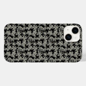 Drakenpatroon 01.wx4x4.blue Grey BG Case-Mate iPhone Case (Achterkant (horizontaal))