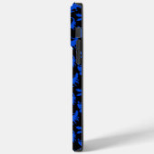 Drakenpatroon 02 blue.bwx4 Black BG Case-Mate iPhone Case (Achterkant / Links)