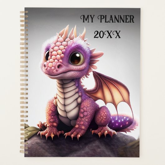 Drakenplank voor Baby bevestigen Planner (Voorkant)