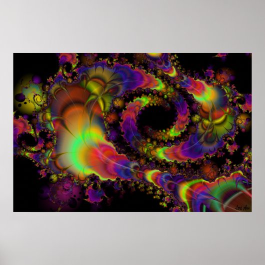 Drakenschaarten Poster (Voorkant)