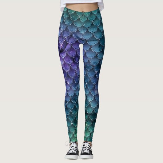 Drakenschalen Leggings (Voorkant)