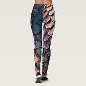 Drakenschalen Leggings (Achterkant)