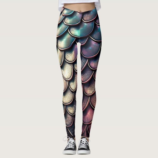 Drakenschalen Leggings (Voorkant)