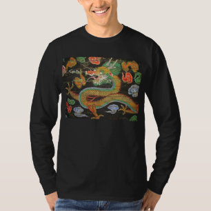 Drakenschilderij op het Koreaanse plafond van Sung T-shirt