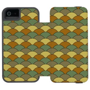 Drakenschubben, waaier, golven, Seigaiha, camoufla