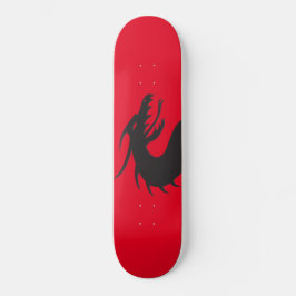 Drakensilhouet Skateboard