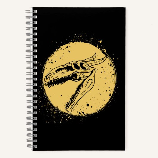 Drakenskelet Notitieboek (Voorkant)