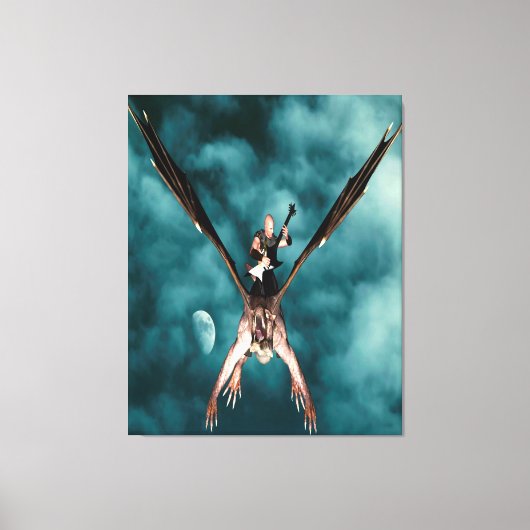 Drakenslied Canvas Afdruk (Voorkant)