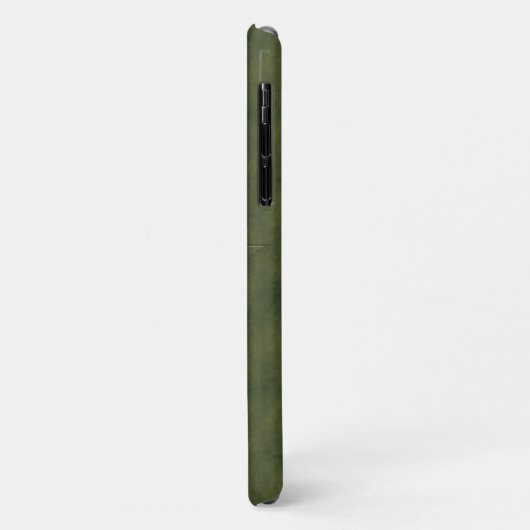 Drakenster - Afbeelding met ingegraveerd groen led Case-Mate iPhone Case (Achterkant/links)