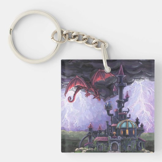 Drakentoren Sleutelhanger (voorkant)