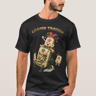 Drakentraining, Mahjong Humor, Grappig T-shirt