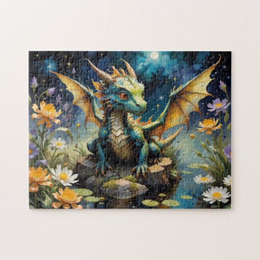 Drakenvijver Legpuzzel (Horizontaal)