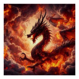 Drakenvuur Perfect Poster