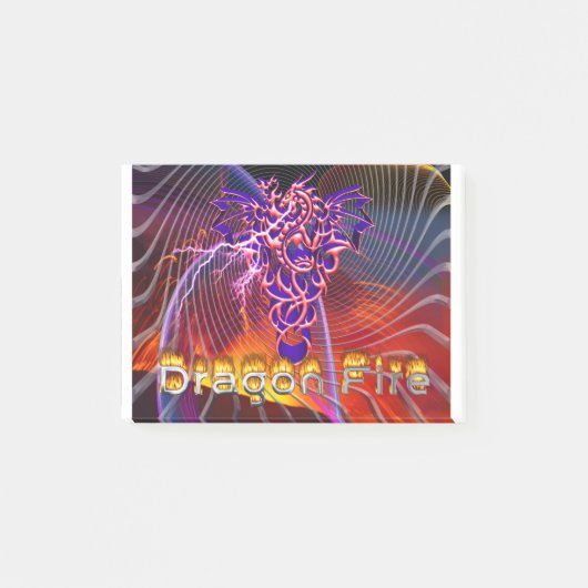 Drakenvuur Post-it® Notes (Voorkant)