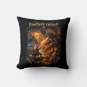 Drakenvuur Quest Kussen