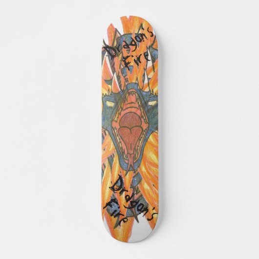 Drakenvuur Skateboard (Voorkant)