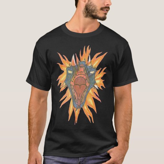 Drakenvuur T-shirt (Voorkant)
