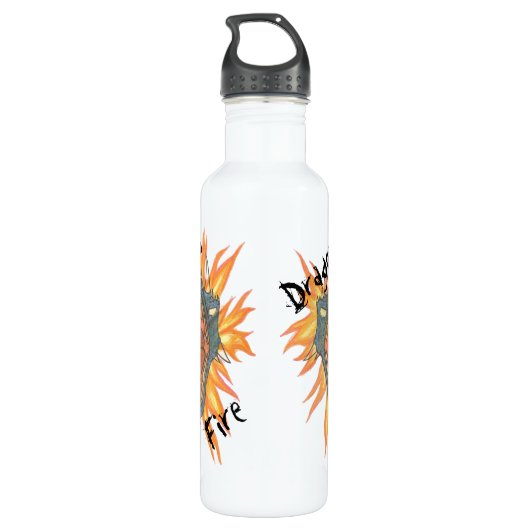 Drakenvuur Waterfles (Achterkant)