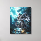 Drakenwereld Canvas Afdruk (Voorkant)