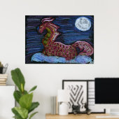 Drakenwolk Poster (Thuiskantoor)