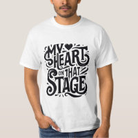 Drama Club Gift - Artistieke uitvoerder typografie