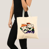 Drama Color Splash Tote Bag (Voorkant (product))