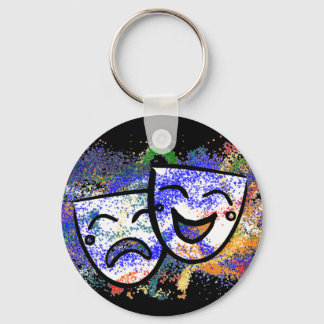 Drama: Een plastic van Technicolor Sleutelhanger