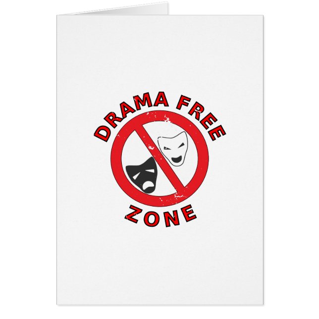 Drama Free Zone (Voorkant)