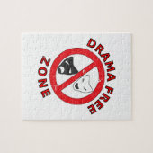 Drama Free Zone Legpuzzel (Horizontaal)