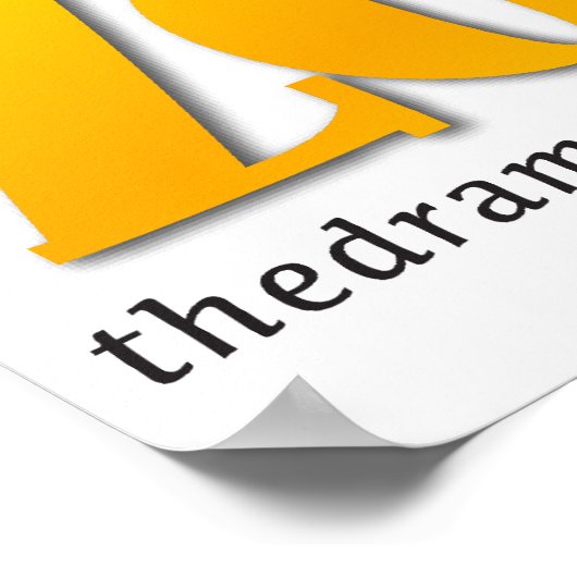 Drama Free Zone Poster (Hoek)