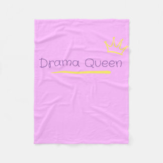Drama Koningin Fleece Deken