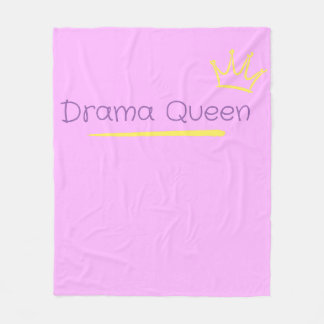 Drama Koningin Fleece Deken