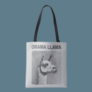 Drama Lama Grappige Boodschappentas Draagtas
