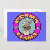 Drama Llama Briefkaart (Voorkant / Achterkant)