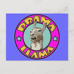 Drama Llama Briefkaart