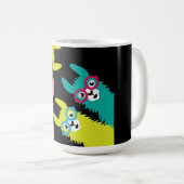 Drama Llama Colorful Camelid Koffiemok (Voorkant rechts)