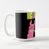 Drama Llama Colorful Camelid Koffiemok (Links)