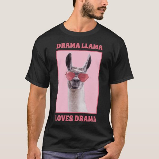 Drama Llama  Fantastic Animals Classic T-Shirt (Devant)