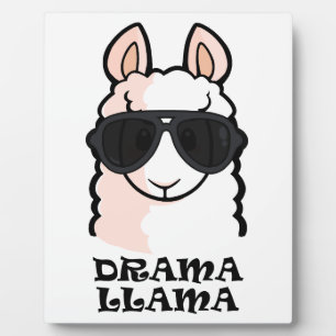 Drama Llama Fotoplaat