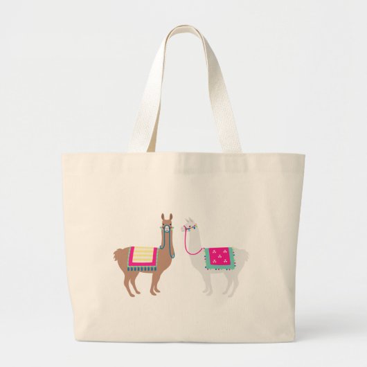 Drama Llama Grote Tote Bag (Voorkant)