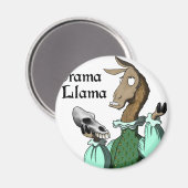 Drama Llama Magneet (Voorkant / Achterkant)