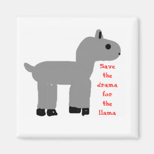 Drama Llama Magnet Magneet