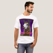 Drama Llama Paars Shirt (Voorkant volledig)