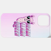 Drama Llama Queen Schattige Llama met zonnebril Vr Case-Mate iPhone Case (Achterkant (horizontaal))