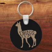Drama Llama Sleutelhanger (Voorkant)